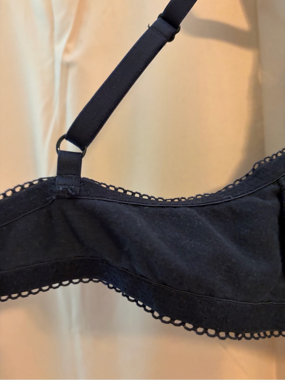 Savage X Fenty Black Lace-Trim Bralette - Picture 6 of 10